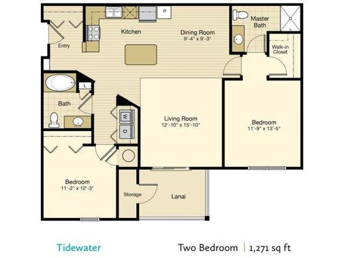 Tidewater Floor Plan