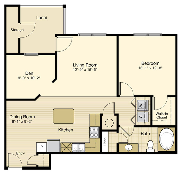 Floor Plan Detail Blue Heron Creek Bradenton, FL