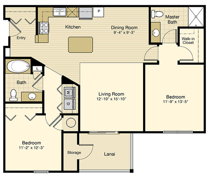 Floor Plan Detail Blue Heron Creek Bradenton, FL