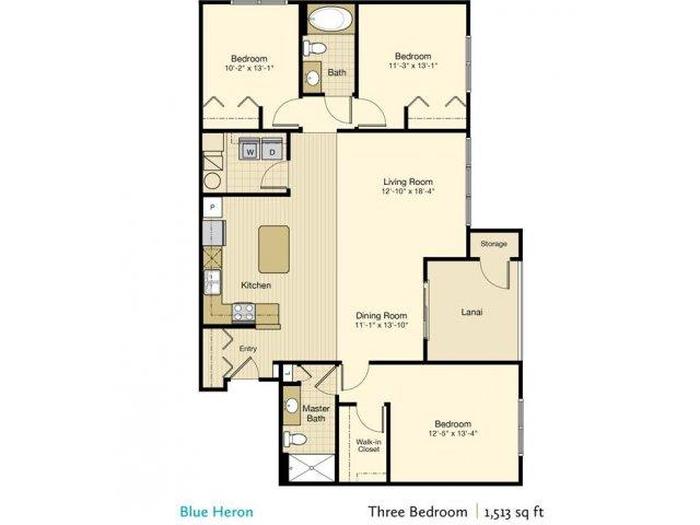 Blue Heron Floor Plan