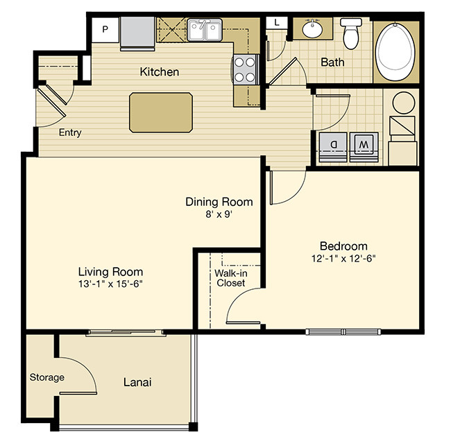 Floor Plan Detail Blue Heron Creek Bradenton, FL